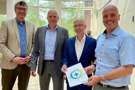 BM Krützen und Projektentwickler stellen Pläne für „Solar-Quartier“ mit 320 neuen Wohneinheiten vor