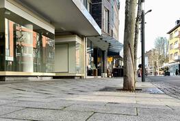 Arbeiten zur Beseitigung von Bergsenkungsschäden auf der Breite Straße