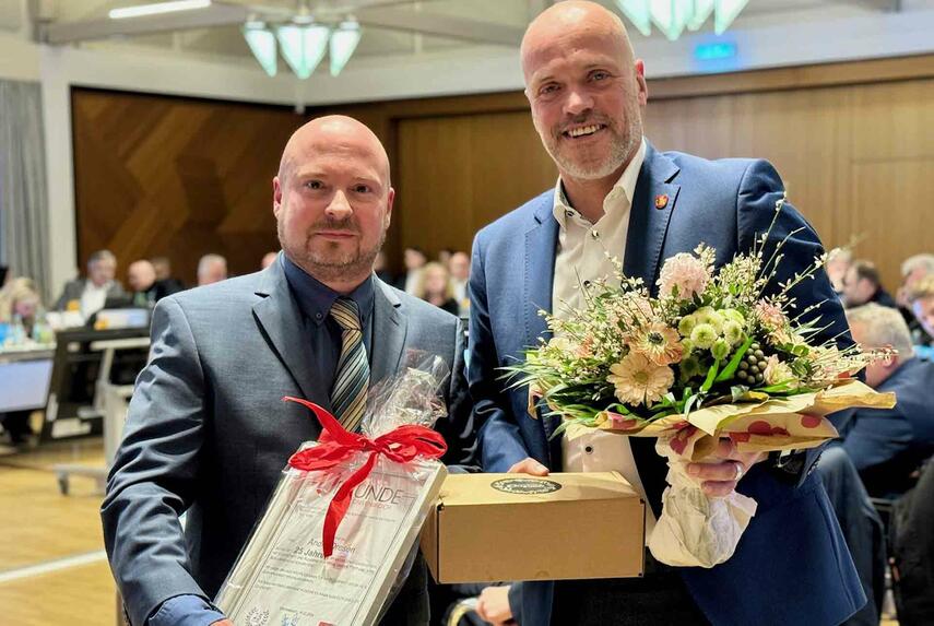 André Dresen für 25 Jahre Mitgliedschaft im Stadtrat geehrt