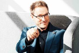 Benjamin Eisenberg gastiert im Pascal-Gymnasium