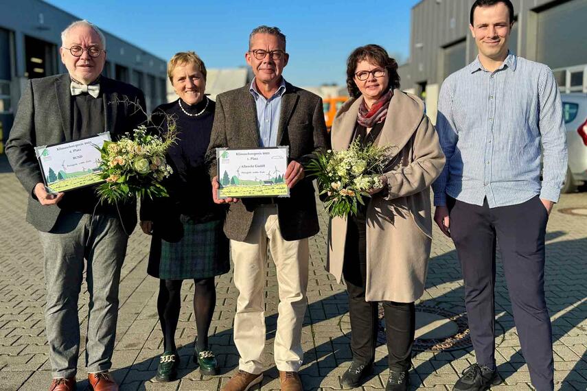 Stadtbetriebe Grevenbroich verleihen Klimaschutzpreis 2025