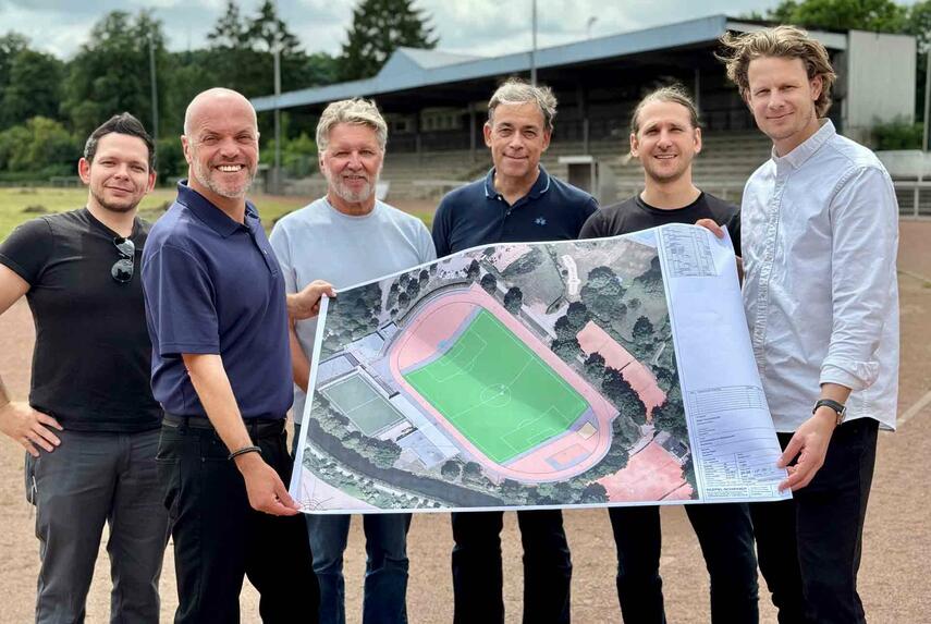 Dank solider Finanzen: Sanierung des Schlossstadions startet