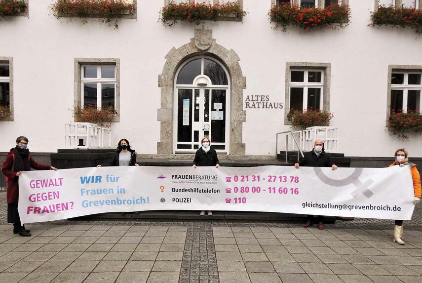 Gewalt gegen Frauen? - WIR für Sie in Grevenbroich