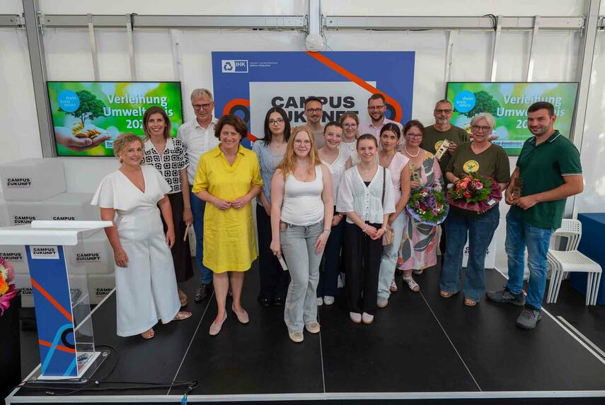 Engagement für Klima- und Umweltschutz wurde mit dem Umweltpreis belohnt