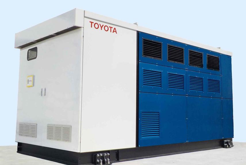 Toyota entwickelt Brennstoffzellen-Generator mit Technik des Mirai