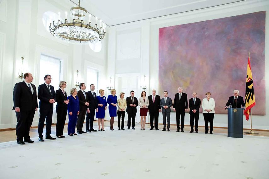 Steinmeier ernennt Ministerinnen und Minister