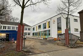 Erweiterung der Grundschule in Kapellen: Schulanbau bald abgeschlossen